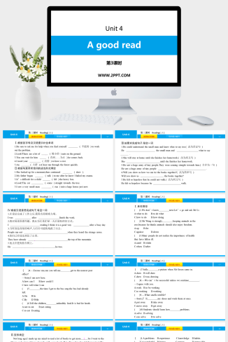 Unit 4《A good read》第三课时(4)-英语课件