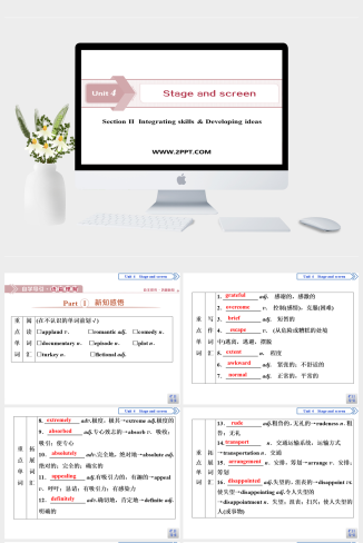 2 Section Ⅱ　Integrating skills & Developing idea