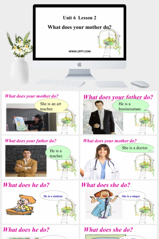 2What does your mother do-英语课件
