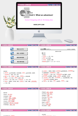 Unit 5  Section Ⅱ　Integrating skills &  Developi