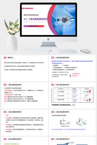 人教版九年级上册化学《6.2 二氧化碳制取的研究》课件