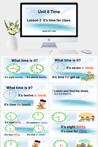 1 It’s time for class-英语课件