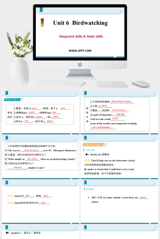 Unit 6  Birdwatching Period 4-英语课件