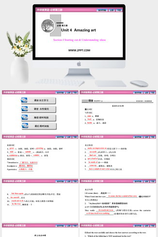 Unit 4  Section Ⅰ　Starting out & Understanding i