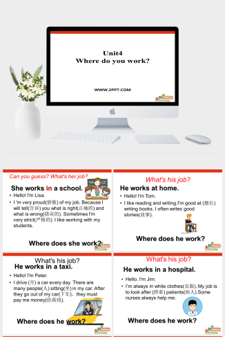 2Where do you work-英语课件