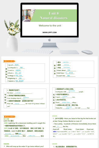 Unit 8《Natural disasters》Period 1(6)-英语课件