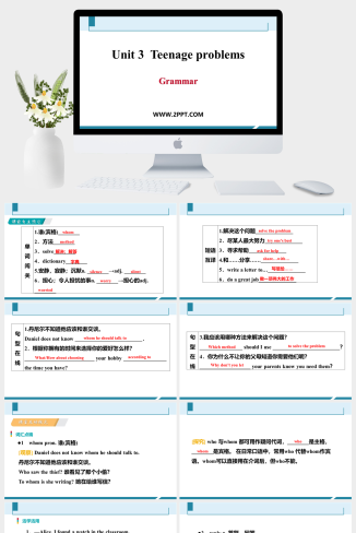 Unit 3《Teenage problems》Period 3-英语课件