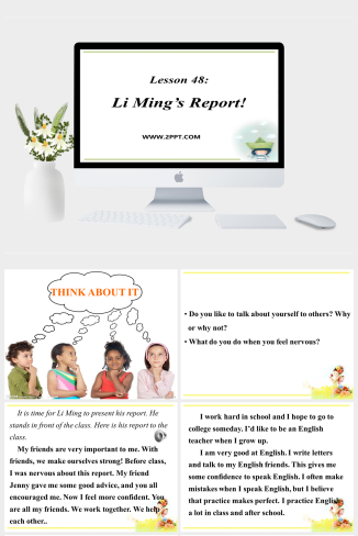 1Li Ming's Report-英语课件