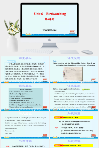 课时6 Task & Self-assessment授课课件-英语课件