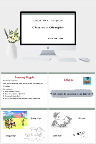 Lesson 36 Classroom Olympics-英语课件