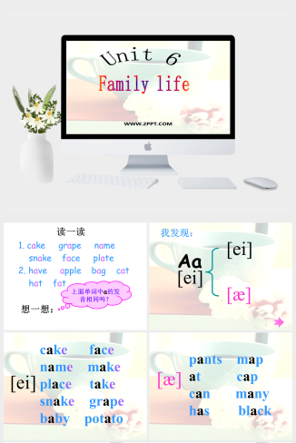 上海教育版英语五年级上册Unit 6《Family life》ppt课