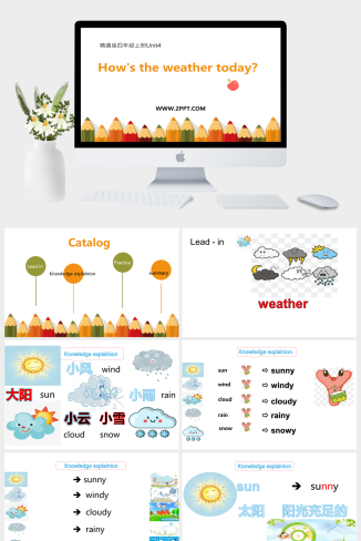 1How is the weather today-英语课件