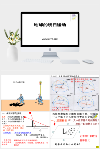 浙教版科学七下4.3《地球的绕日运动》ppt课件