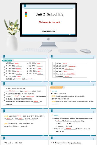 Unit 2  School lifePeriod 1-英语课件