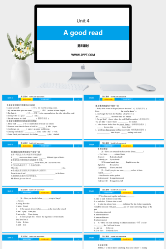 Unit 4《A good read》第五课时(3)-英语课件