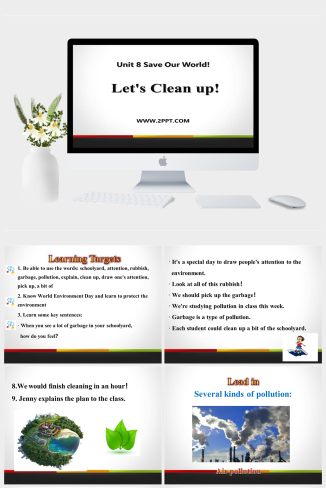 Lesson 43 Let's Clean up-英语课件