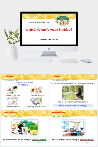 精通版英语六上Unit 2《What’s your hobby》（Lesson9）