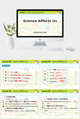 Lesson 30　Science Affects Us-英语课件