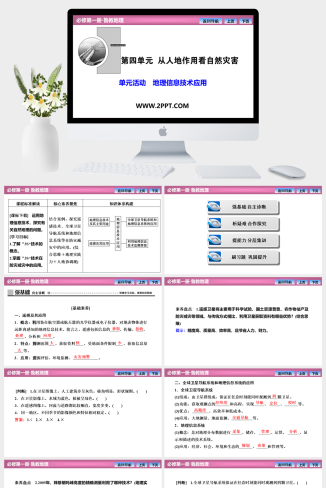 鲁科版高中地理必修一《第四单元  单元活动　地理信息