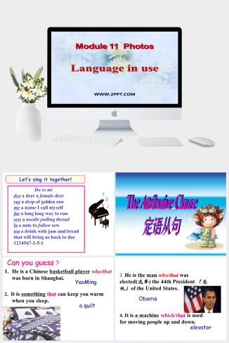 Module 11 Photos Unit 3 Language in use（共47张PPT）-