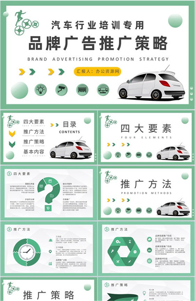 汽车行业品牌广告推广策略案例分析品牌形象定位PPT模