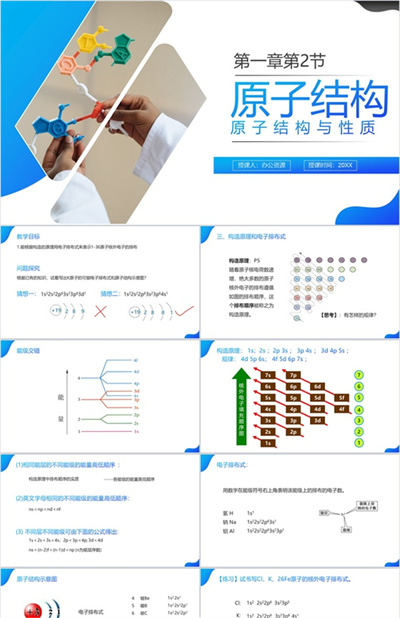 《原子结构》高二上册化学选修三PPT课件（第2课时）