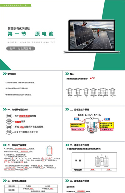 《原电池》人教版高中化学选修4PPT课件