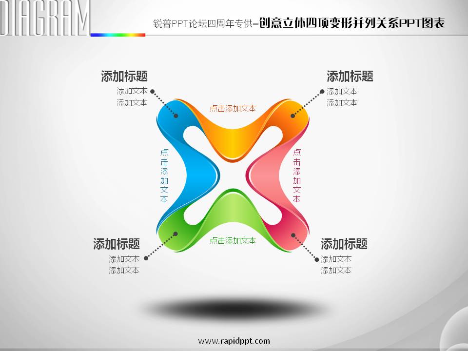 锐普精美PPT图表下载4