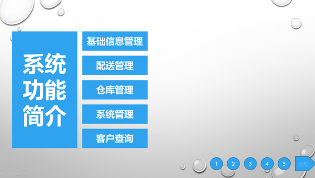 物流信息管理系统功能培训ppt模板