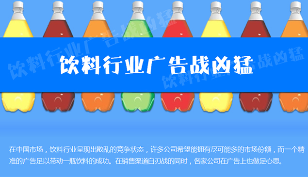 夏季饮料行业市场广告投放分析报告ppt模板