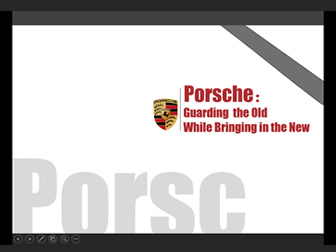 保时捷（Porsche）文化 产品与市场分析汽车行业ppt模板