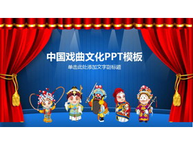 中国戏曲文化PPT模板