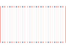 蓝橙线条相间的PPT边框背景图片