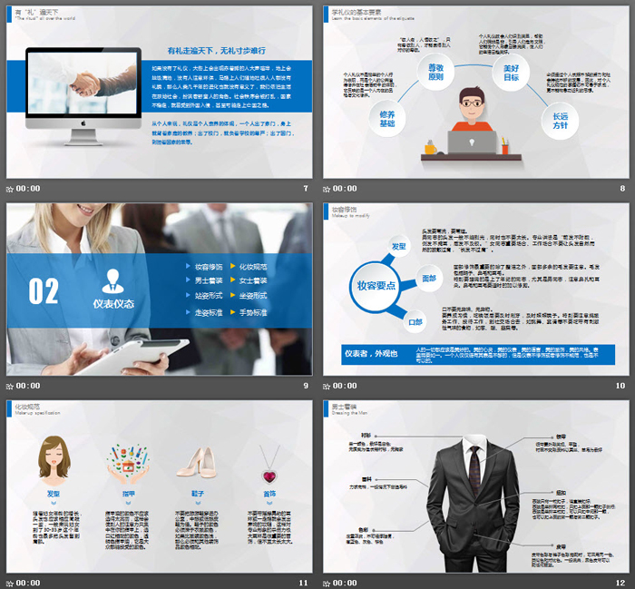 商务礼仪与职业形象培训PPT课件