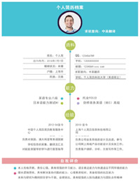 简单空白简历模板doc下载