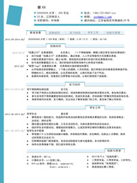 跳槽简历模板doc下载