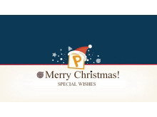 Merry Christmas!圣诞快乐PPT模板下载